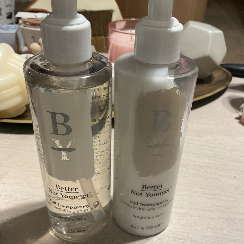 Better not younger shampoo and conditionern